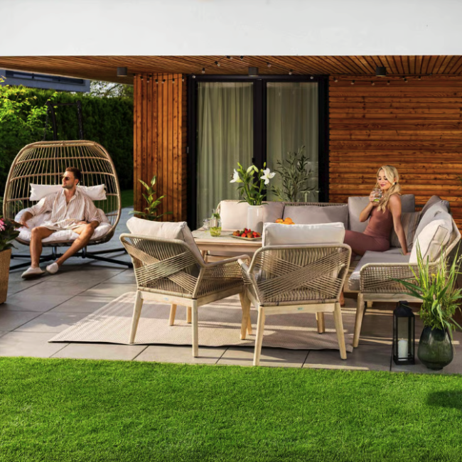 Комплект садовой мебели Di Volio Albenga бежевый