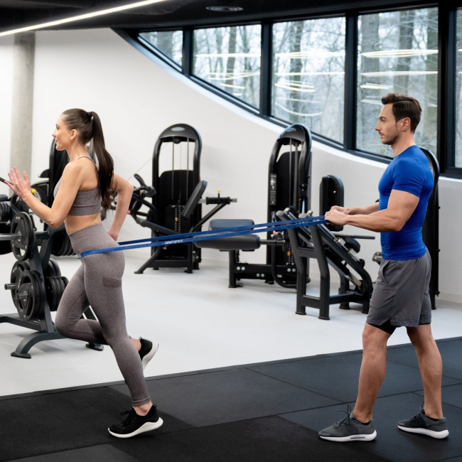 Резинка для фітнесу Gymtek 12-28кг синя