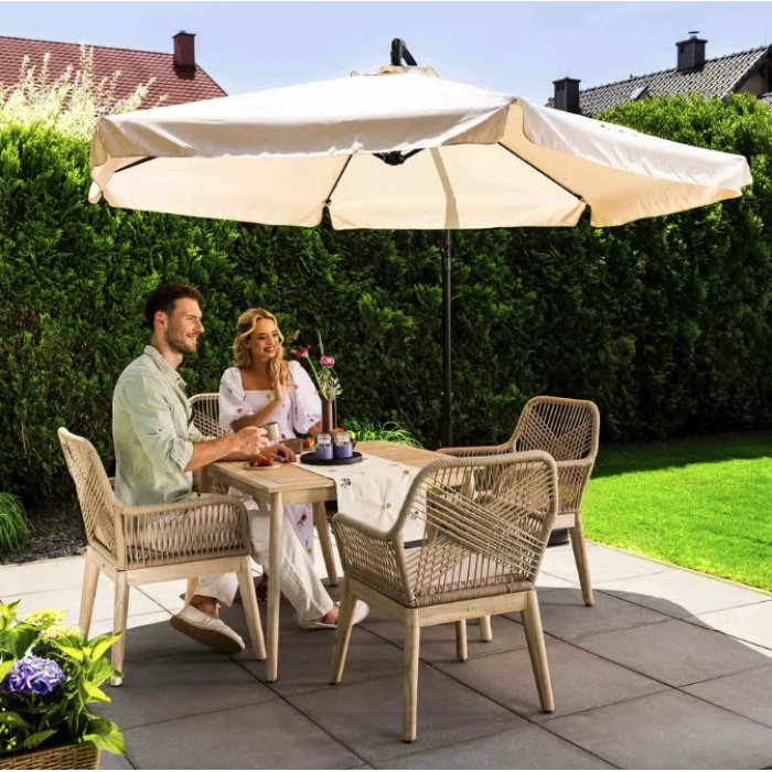 Комплект садових меблів Di Volio Tarato бежевий