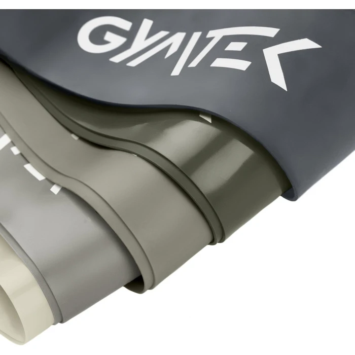 Набір резинок для фітнесу Gymtek 0,5-30кг сірий