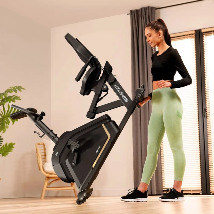 Горизонтальний велотренажер HS-120L Ravel чорний