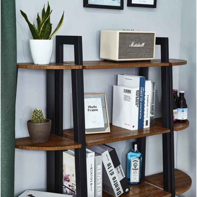 Этажерка Leobert Wooden угловая в стиле Loft