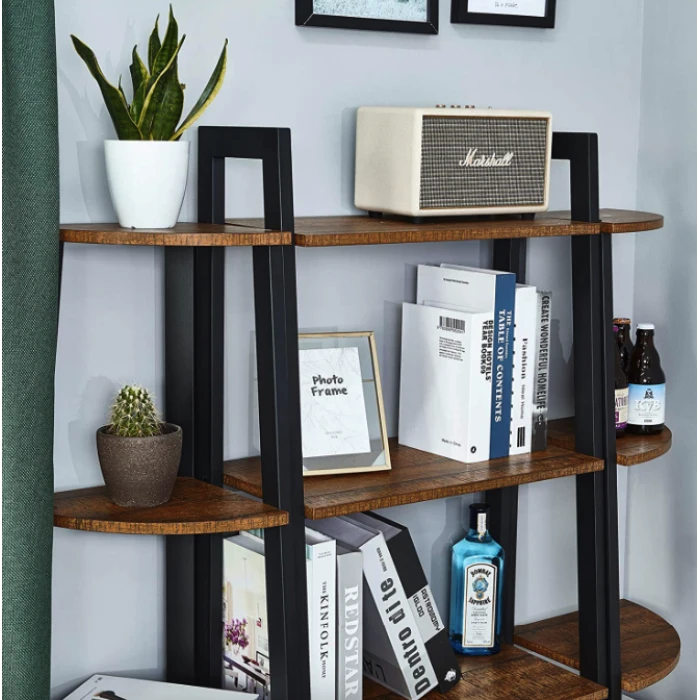 Этажерка Leobert Wooden угловая в стиле Loft