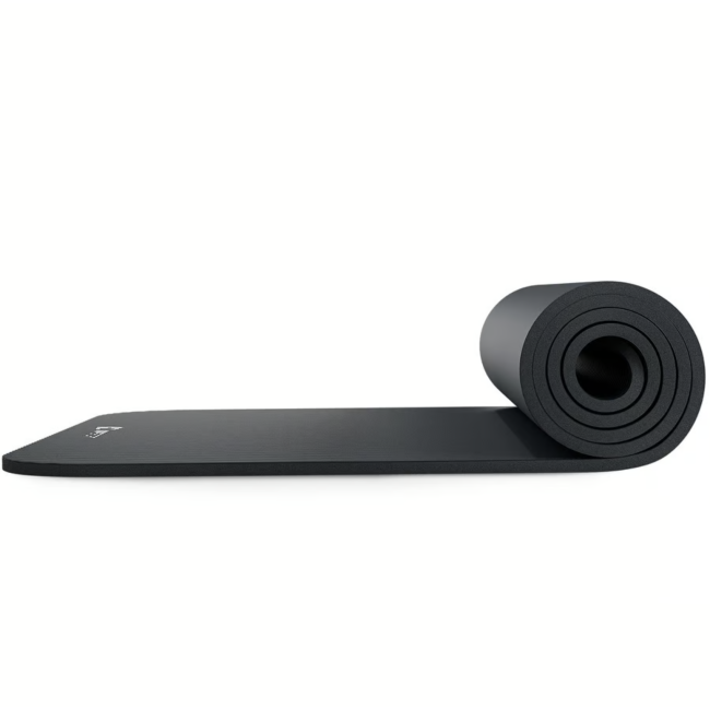 Коврик для йоги Hop-Sport HS-NB010GM NBR 1см чорний