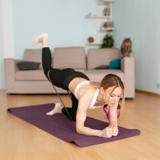 Набір резинок для фітнесу Gymtek 0,5-30кг сірий