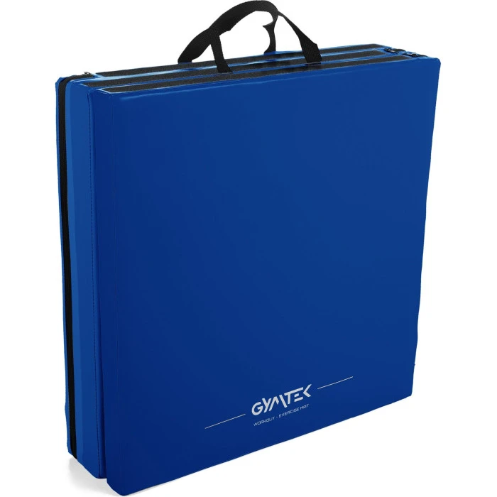 Мат гімнастичний твердий Gymtek 5см темно-синій