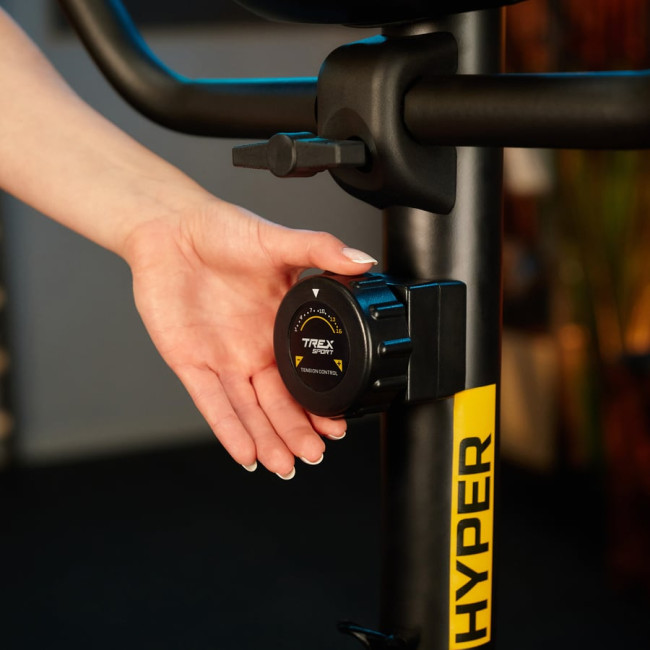 Велотренажер Trex Sport TX-550MB HYPER черный магнитный