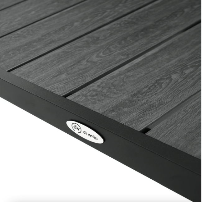 Стіл Di Volio Pesaro 90см сірий