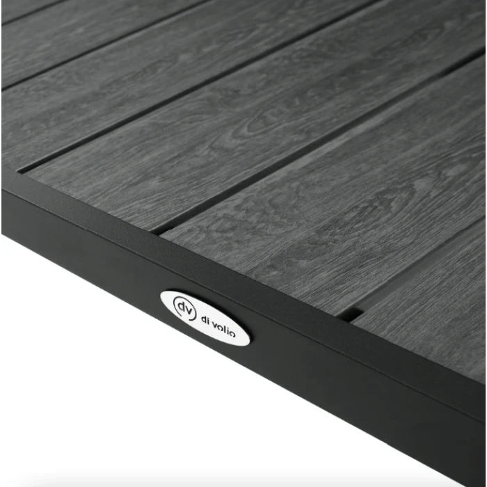 Стол Di Volio Pesaro 90см серый