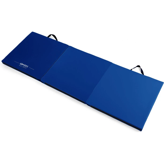 Мат гімнастичний твердий Gymtek 5см темно-синій