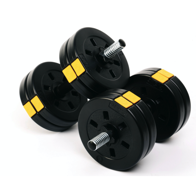 Гантелі розбірні Besport PowerPro 2х11кг