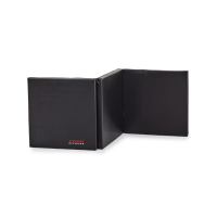 Мат гімнастичний твердий York Fitness 5см чорний