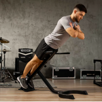 Лавка для гіперекстензії Hop-Sport HS-1018 з упорою