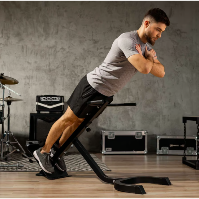 Лавка для гіперекстензії Hop-Sport HS-1018 з упорою