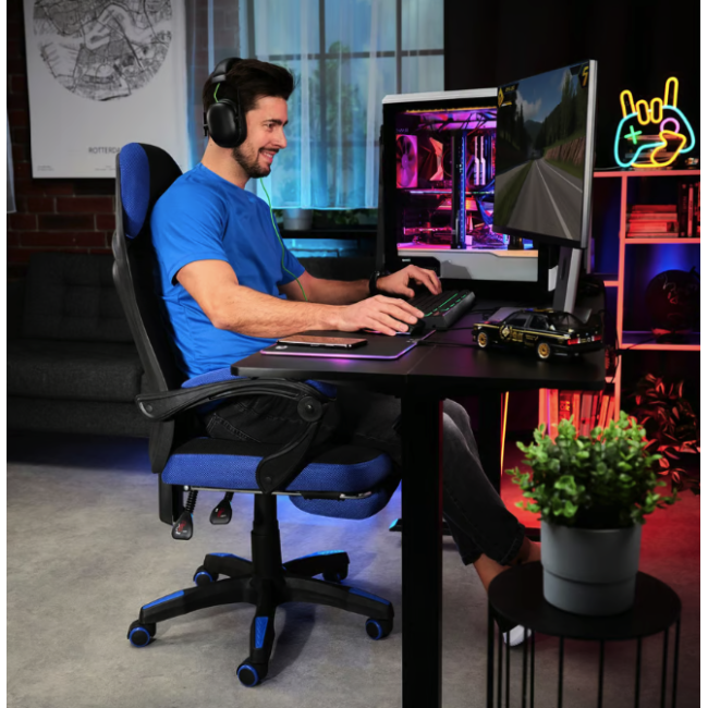 Геймерское кресло Di Volio Sporte синий