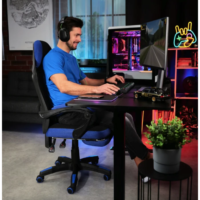 Геймерское кресло Di Volio Sporte синий