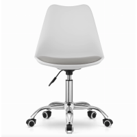 Офисное кресло Leobert Alba бело-серый