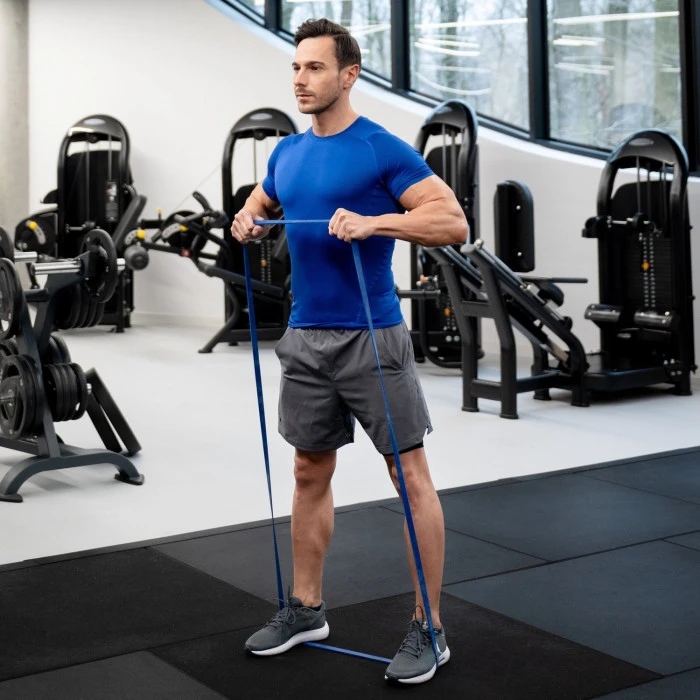 Резинка для фітнесу Gymtek 12-28кг синя