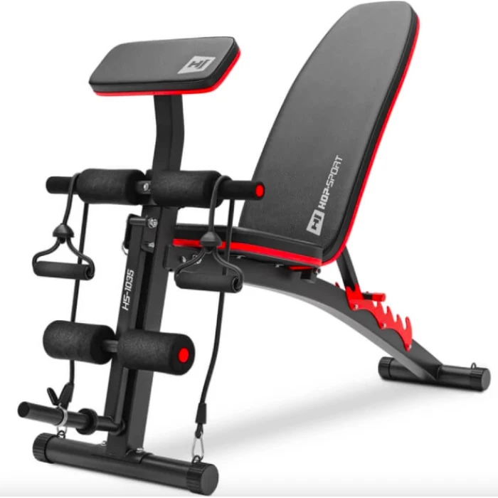 Набор Elitum Titan гантели 2х31кг со скамьей HS-1035