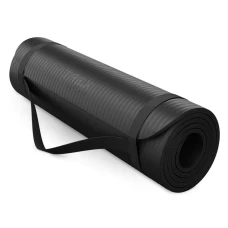 Коврик для йоги Trex Sport TX-018NGM NBR 1см 180х60 черный