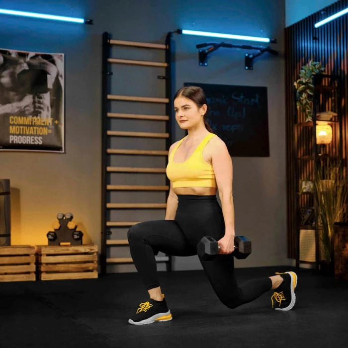 Гантеля шестигранная прорезиненная TX-025RD Trex Sport 2,5 кг