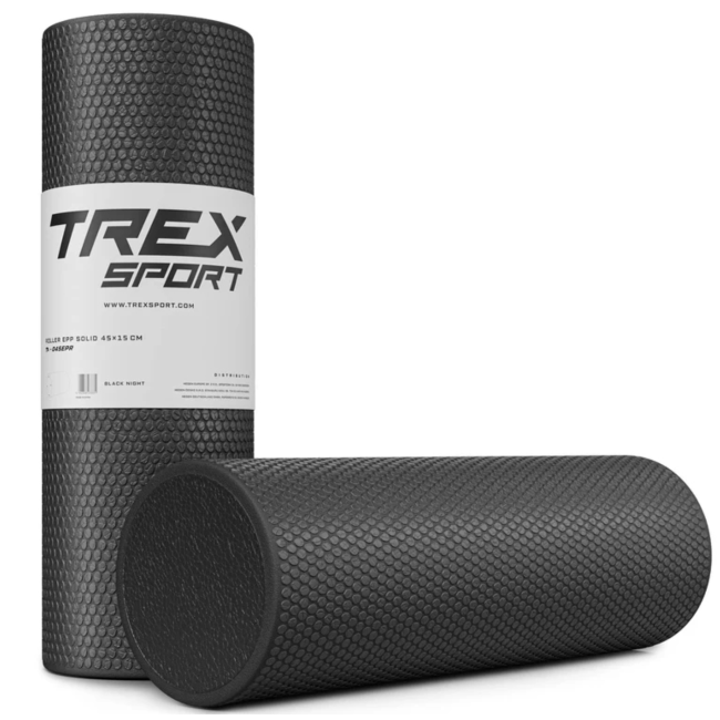 Роллер массажер Trex Sport TX-045EPR EPP соты 45см черный