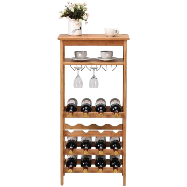 Винный стеллаж Chomik WINE бамбук