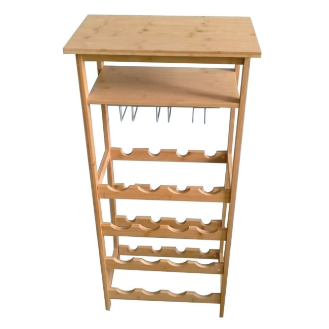 Винный стеллаж Chomik WINE бамбук