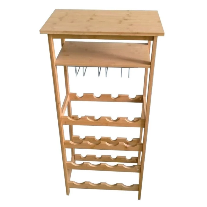 Винний стелаж Chomik WINE бамбук