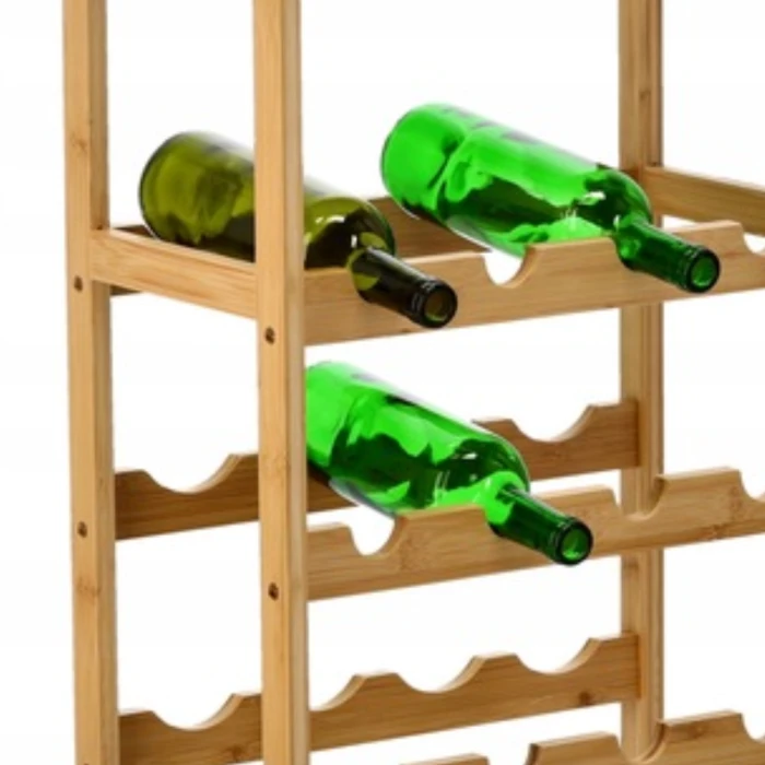 Винний стелаж Chomik WINE бамбук