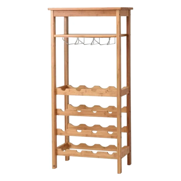 Винний стелаж Chomik WINE бамбук