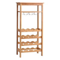 Винный стеллаж Chomik WINE бамбук