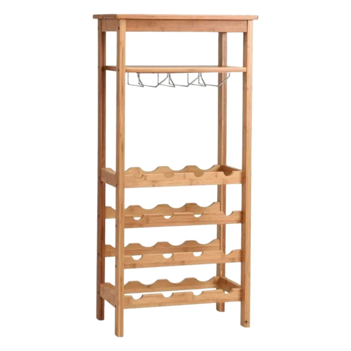 Винний стелаж Chomik WINE бамбук