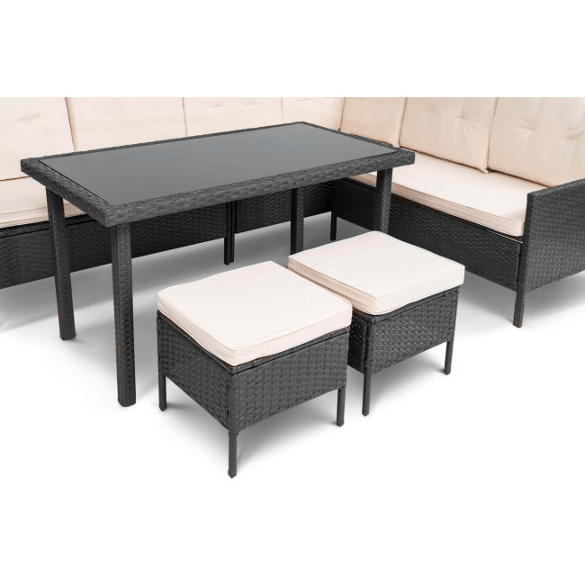 Садові меблі Di Volio VENICE чорні