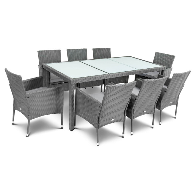 Садові меблі Di Volio VERONA 8+1 сіра