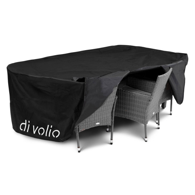 Садові меблі Di Volio VERONA 8+1 сіра