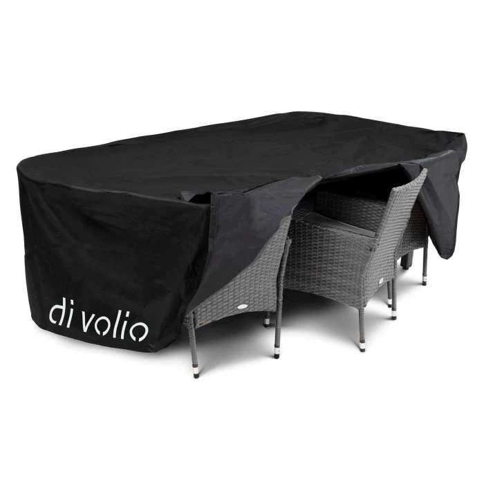 Садовая мебель Di Volio VERONA 8+1 серая