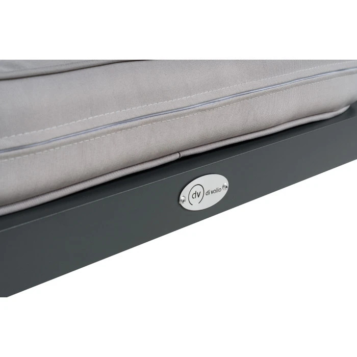 Комплект садовой мебели Di Volio Brescia 3 Серый/Светло-серый