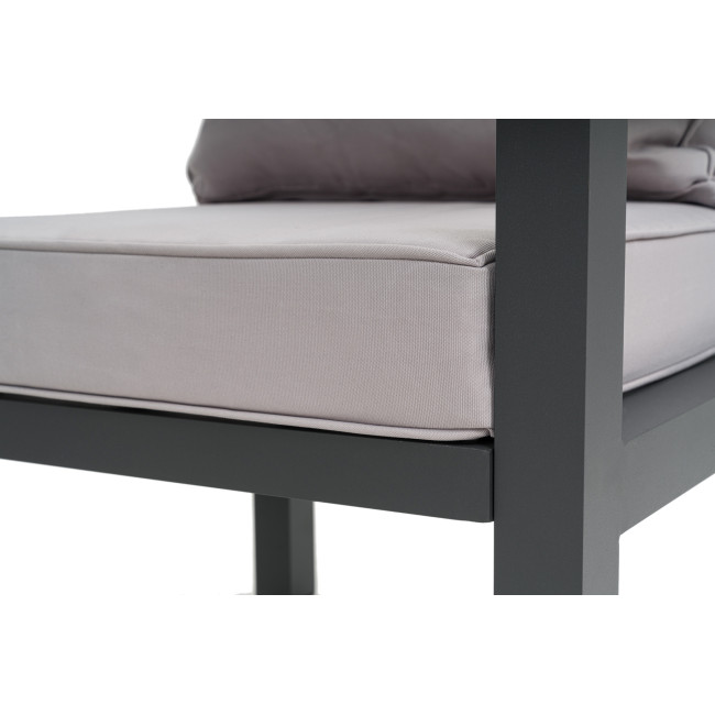 Комплект садових меблів Di Volio Brescia 3 Сірий/Світло-сірий