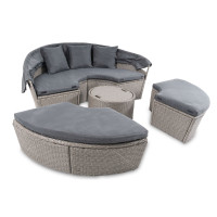 Садовая мебель Di Volio MILANO серо-графитовая