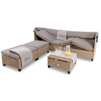 Комплект садовой мебели Di Volio Luca бежево-серый