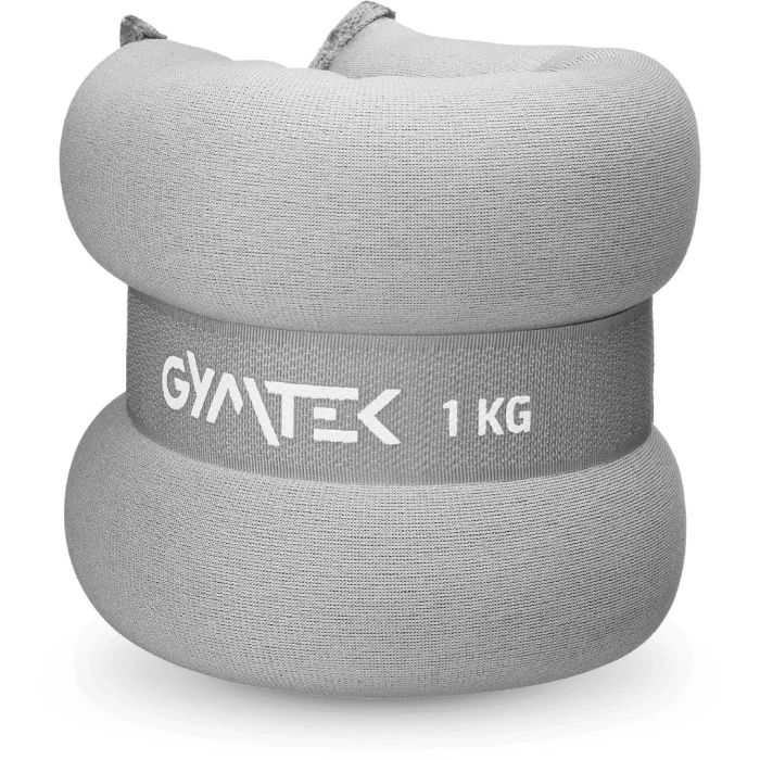 Утяжелители Gymtek для рук и ног 2 х 1 серый