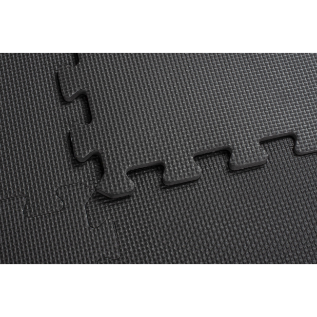 Мат-пазл Gymtek EVA 118х176,5х1см 6 частей черный