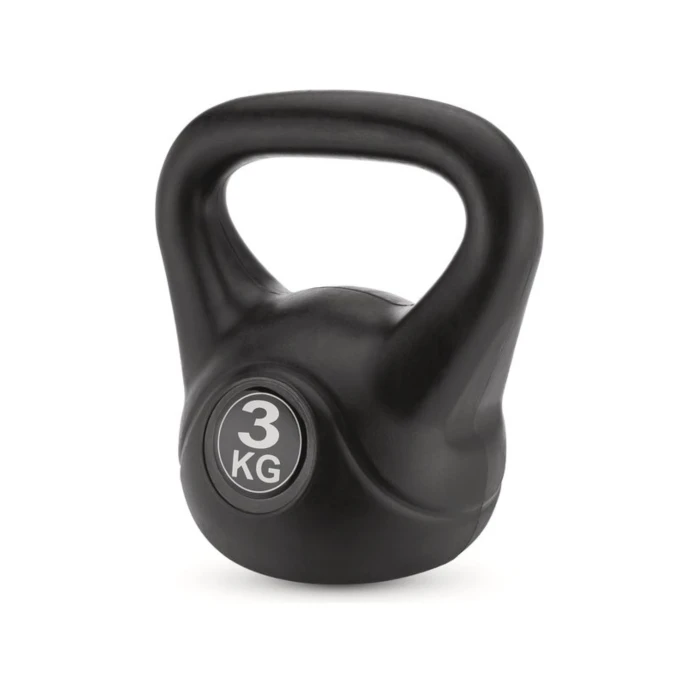 Гиря виниловая Gymtek 3кг черный