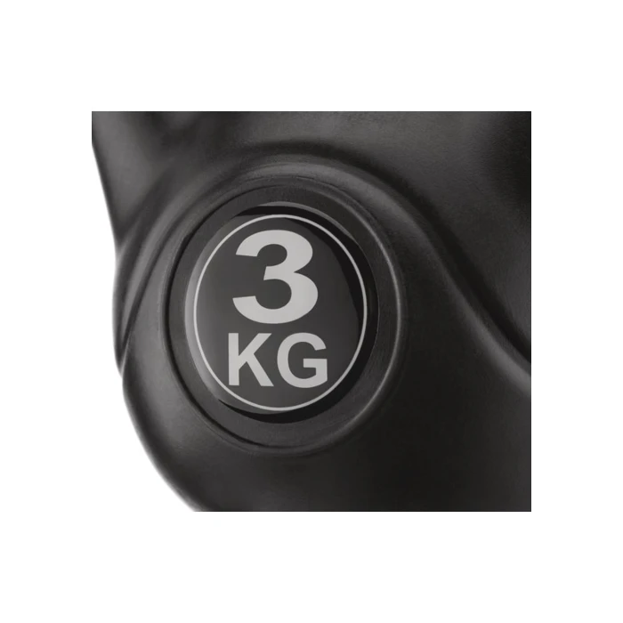 Гиря виниловая Gymtek 3кг черный