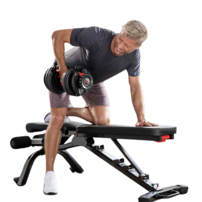 Гантель разборная регулируемая Gymtek 2,5-24кг красный