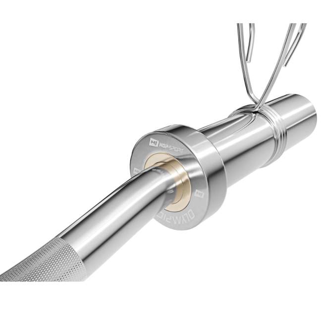 Набір олімпійський Hop-Sport PRO 50кг з W-подібним грифом