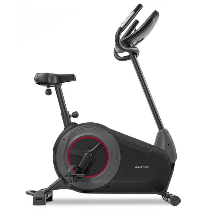 Велотренажер HS-100H Solid iConsole+ чорний