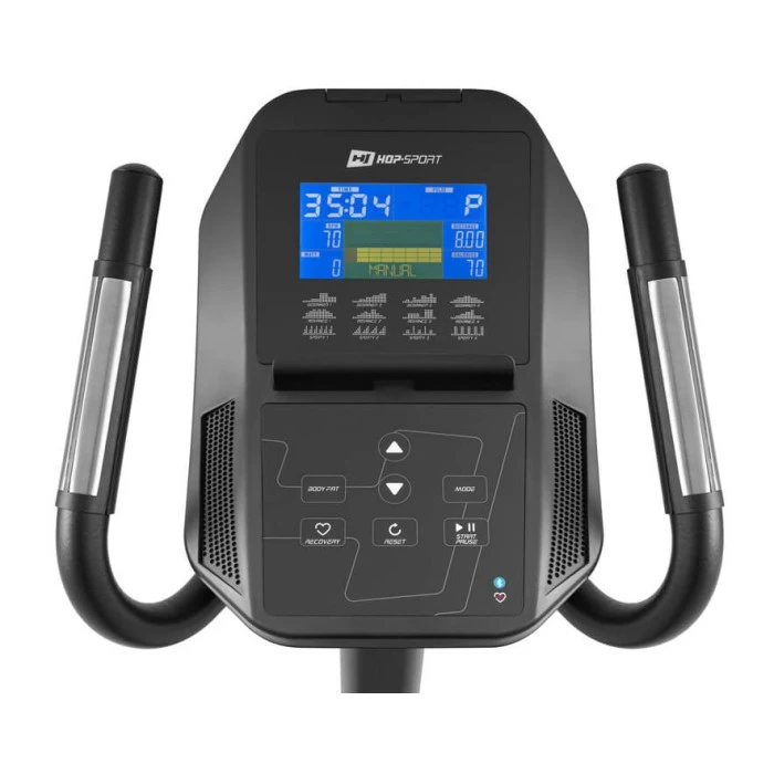 Велотренажер HS-100H Solid iConsole+ чорний