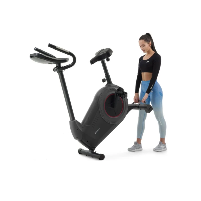 Велотренажер HS-100H Solid iConsole+ чорний